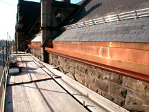 Copper Drainway